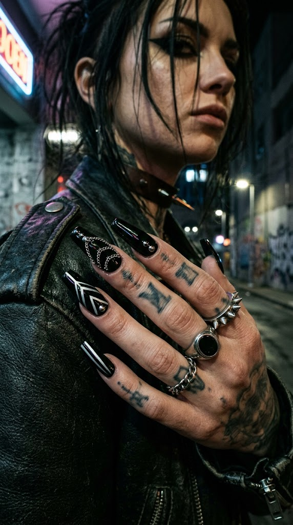 Gothic Halloween Nail Looks You’ll Love