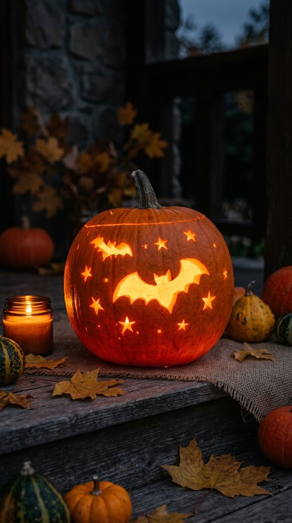 Spooky-Cute Pumpkin Carving Designs for Fall 22 Spooky-Cute Pumpkin Carving Designs for Fall
