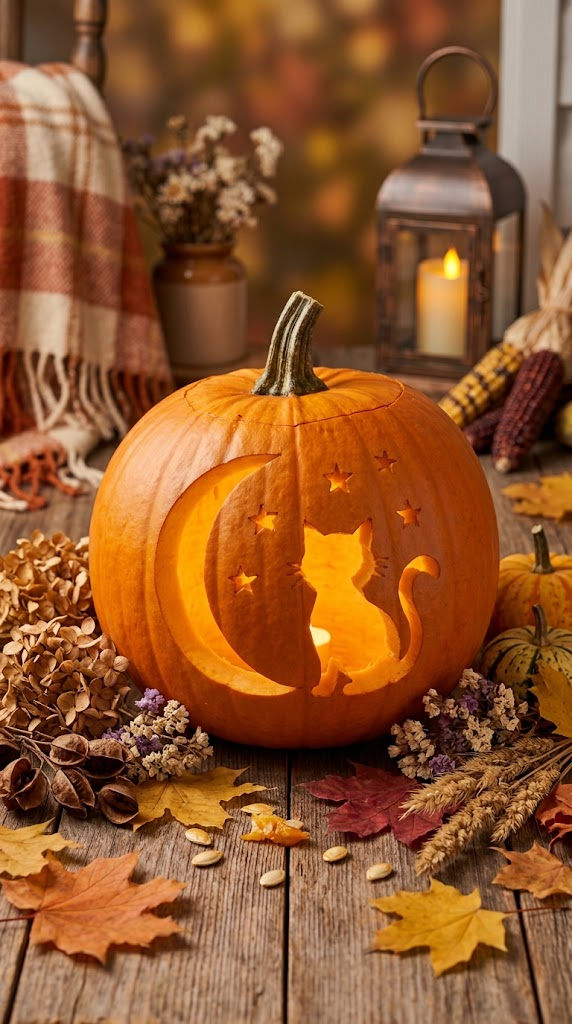 Spooky-Cute Pumpkin Carving Designs for Fall 25 Spooky-Cute Pumpkin Carving Designs for Fall
