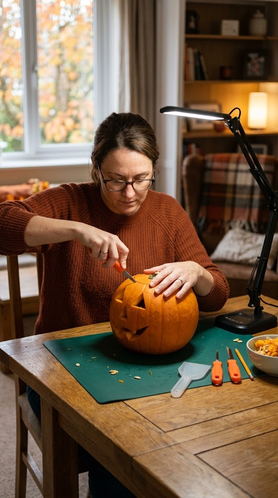 Spooky-Cute Pumpkin Carving Designs for Fall 31 Spooky-Cute Pumpkin Carving Designs for Fall