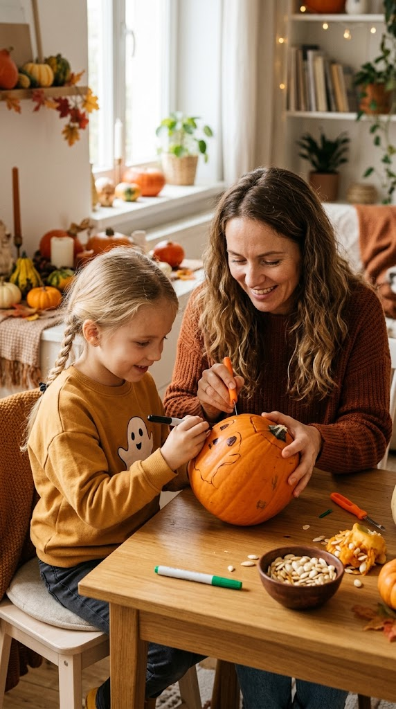 Spooky-Cute Pumpkin Carving Designs for Fall 33 Spooky-Cute Pumpkin Carving Designs for Fall