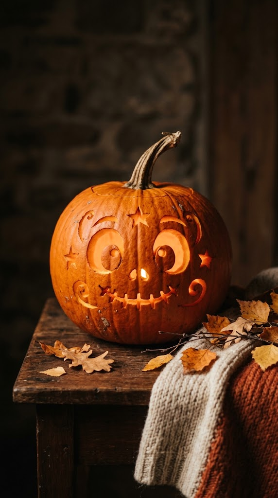 Spooky-Cute Pumpkin Carving Designs for Fall 34 Spooky-Cute Pumpkin Carving Designs for Fall