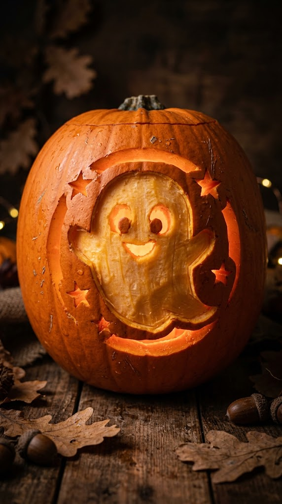 Spooky-Cute Pumpkin Carving Designs for Fall 36 Spooky-Cute Pumpkin Carving Designs for Fall
