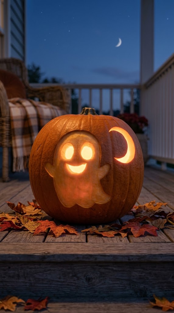 Spooky-Cute Pumpkin Carving Designs for Fall 19 Spooky-Cute Pumpkin Carving Designs for Fall
