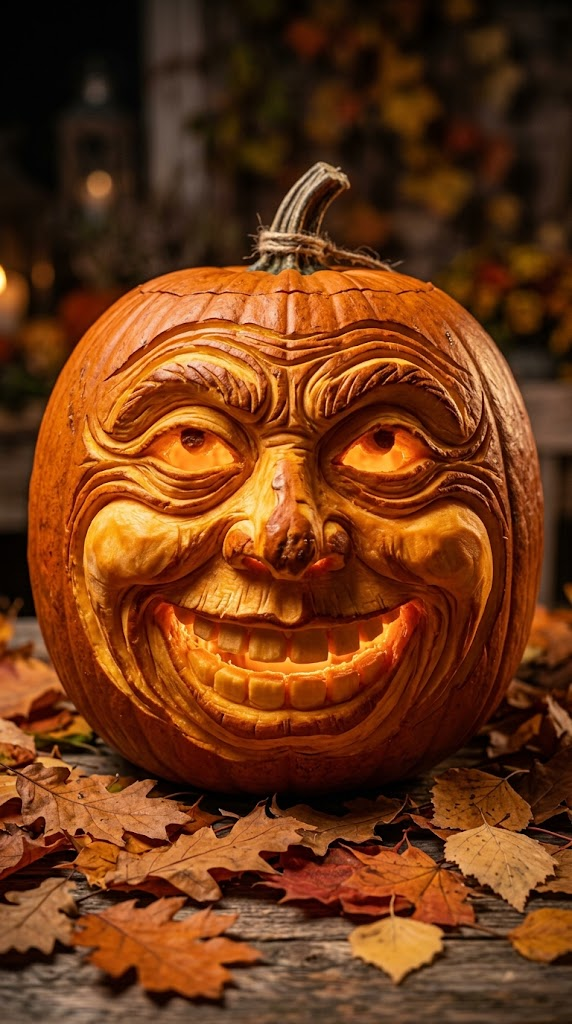 Unique Pumpkin Faces That Look Amazing 5 Unique Pumpkin Faces That Look Amazing
