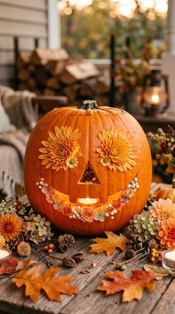 Spooky-Cute Pumpkin Carving Designs for Fall 7 Spooky-Cute Pumpkin Carving Designs for Fall