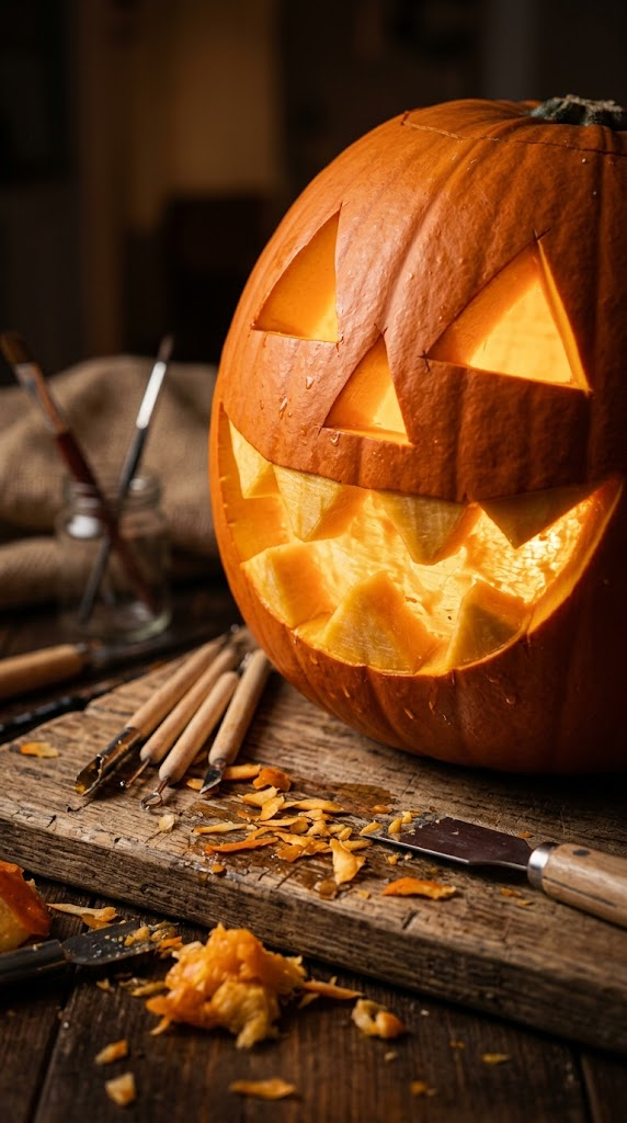 Unique Pumpkin Faces That Look Amazing 18 Unique Pumpkin Faces That Look Amazing