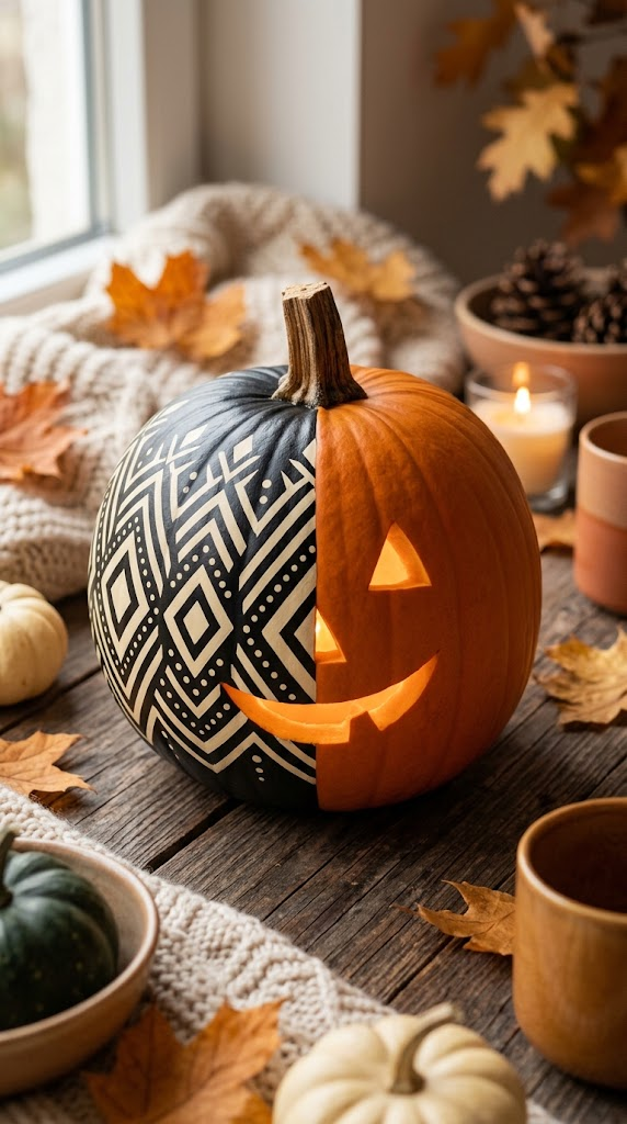 Unique Pumpkin Faces That Look Amazing 29 Unique Pumpkin Faces That Look Amazing