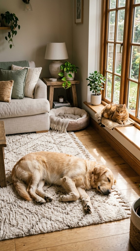 Why Pets Choose Certain Resting Spots