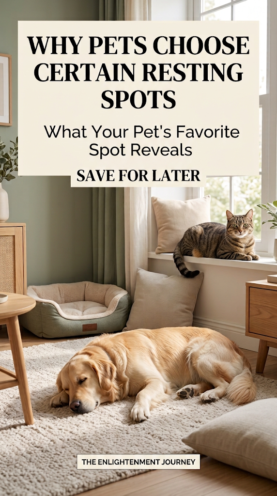 Why Pets Choose Certain Resting Spots