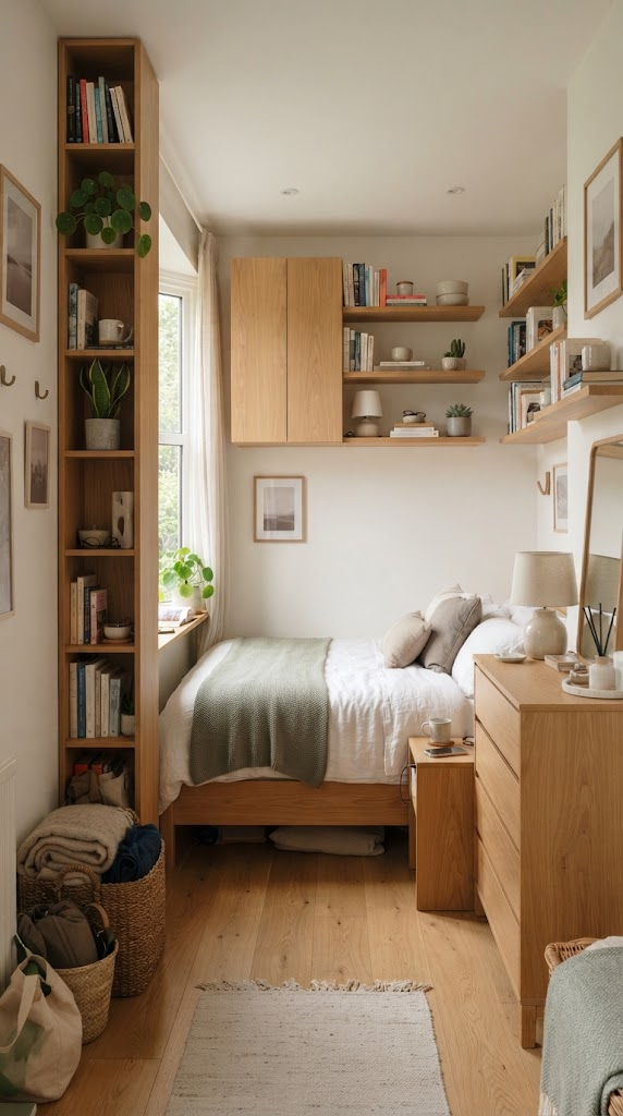 23 Small Bedroom Ideas to Make Your Space Feel Bigger 8 23 Small Bedroom Ideas to Make Your Space Feel Bigger