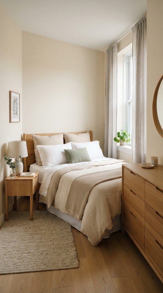 23 Small Bedroom Ideas to Make Your Space Feel Bigger 17 23 Small Bedroom Ideas to Make Your Space Feel Bigger