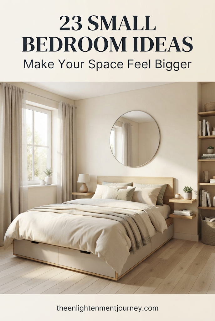 23 Small Bedroom Ideas to Make Your Space Feel Bigger 43 23 Small Bedroom Ideas to Make Your Space Feel Bigger