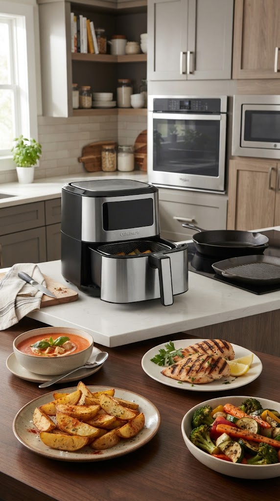 Air Fryer vs Oven, Frying, Grill and Microwave