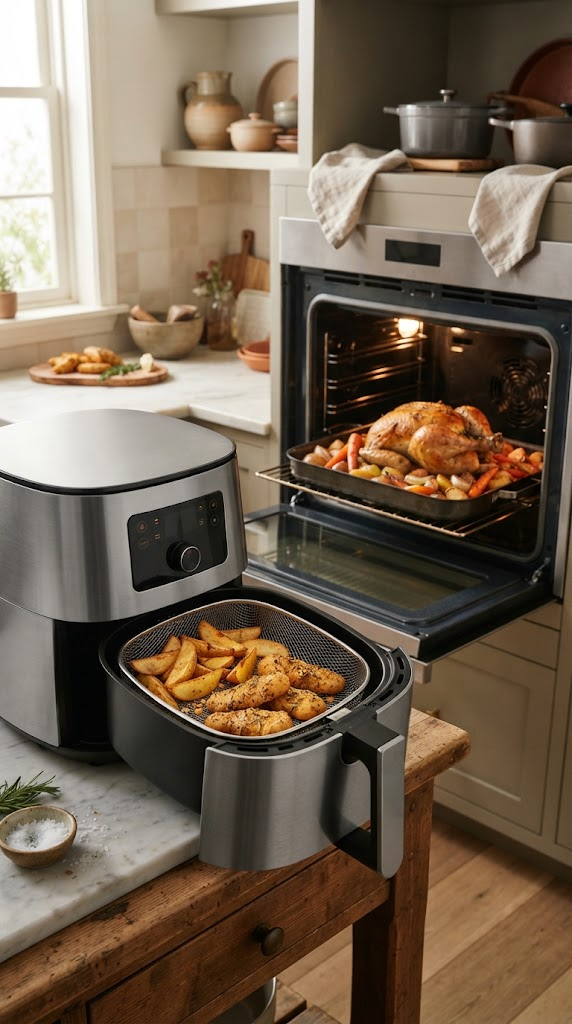 Air Fryer vs Oven, Frying, Grill and Microwave