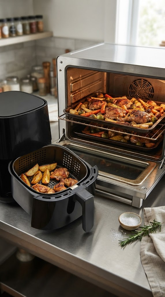 Air Fryer vs Oven, Frying, Grill and Microwave