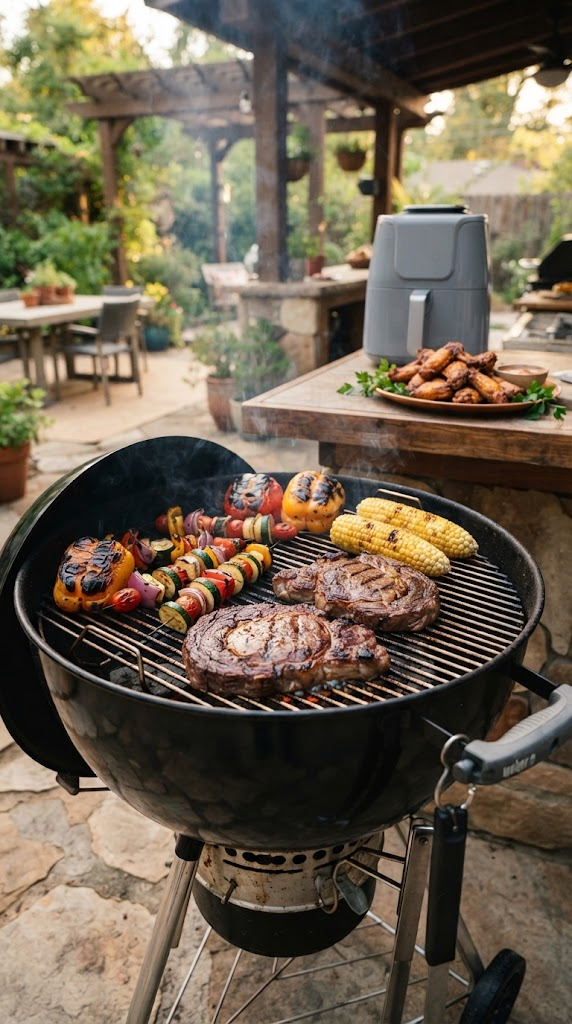 Air Fryer vs Oven, Frying, Grill and Microwave
