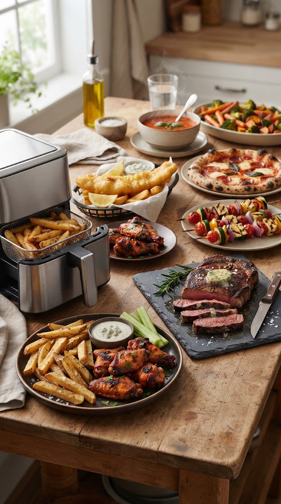 Air Fryer vs Oven, Frying, Grill and Microwave