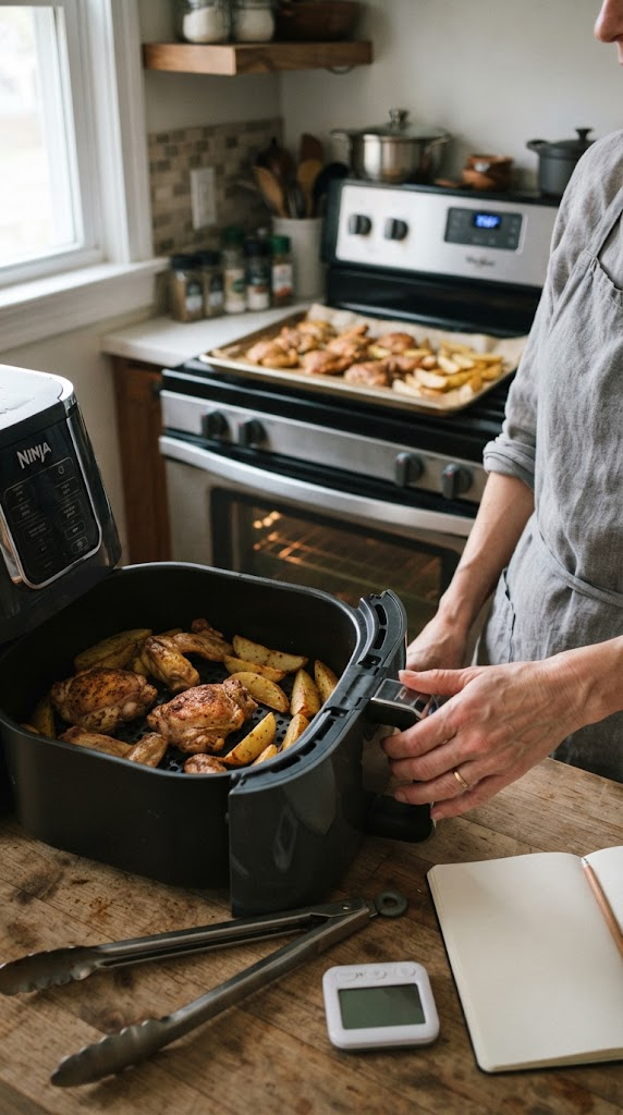 Air Fryer vs Oven, Frying, Grill and Microwave