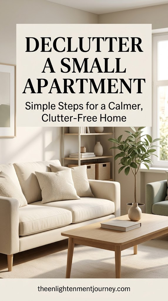 How to Declutter a Small Apartment Without Stress