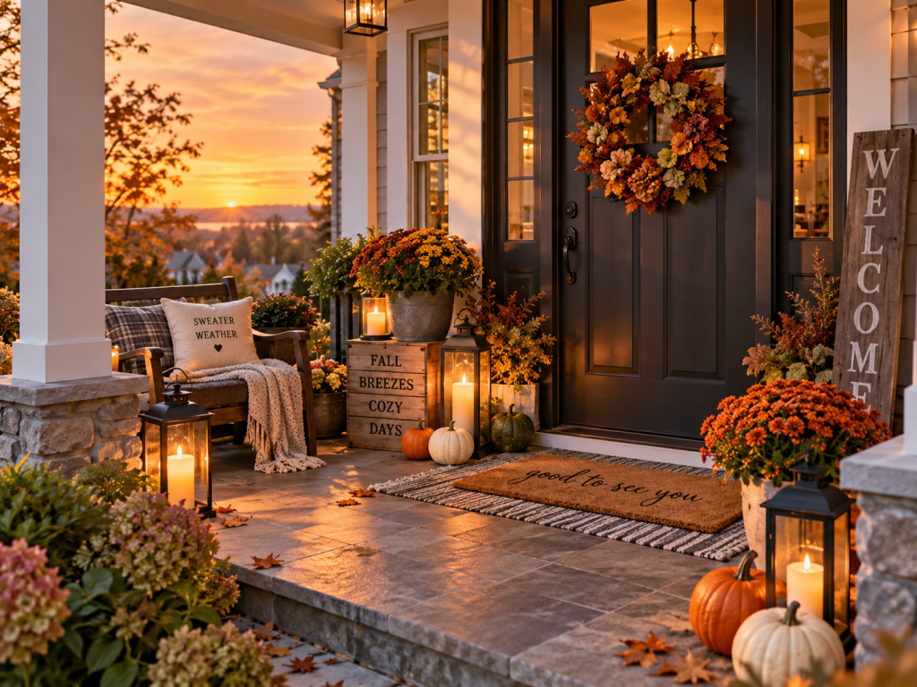 20 Beautiful Fall Front Porch Ideas to Try
