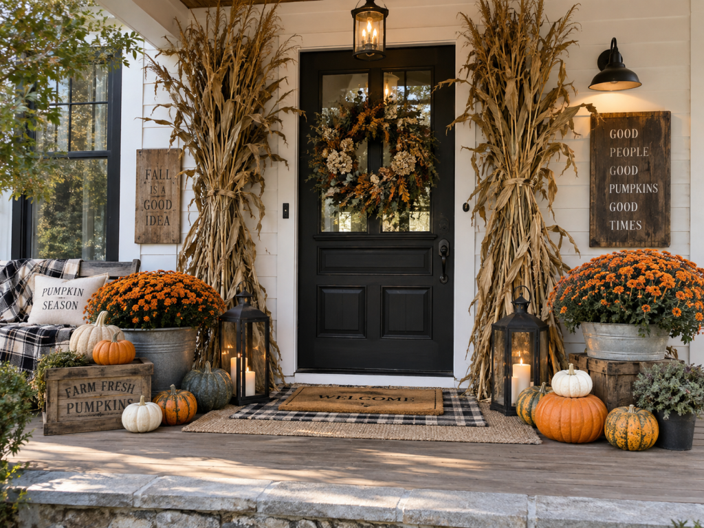 20 Beautiful Fall Front Porch Ideas to Try