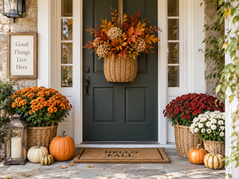 20 Beautiful Fall Front Porch Ideas to Try