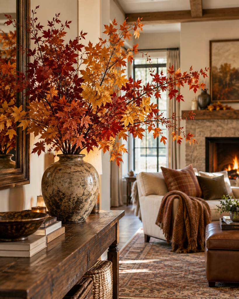 25 Cozy Fall Living Room Ideas for a Warm Home 11 25 Cozy Fall Living Room Ideas for a Warm Home