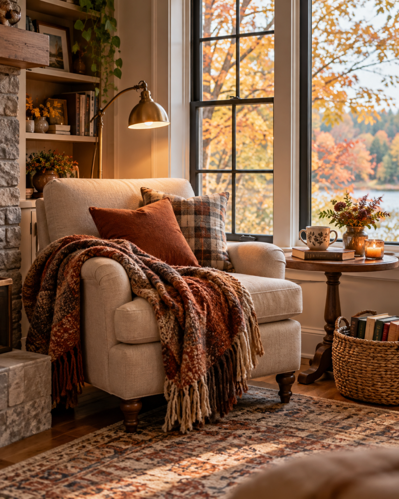 25 Cozy Fall Living Room Ideas for a Warm Home 15 25 Cozy Fall Living Room Ideas for a Warm Home