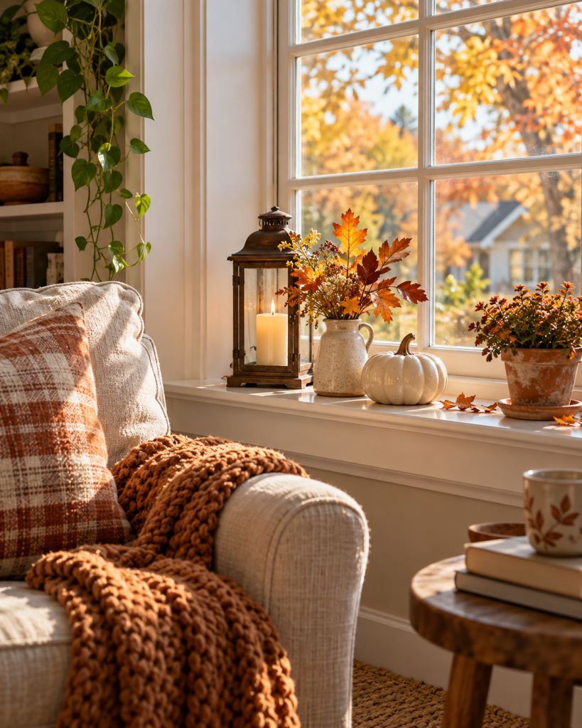 25 Cozy Fall Living Room Ideas for a Warm Home 23 25 Cozy Fall Living Room Ideas for a Warm Home