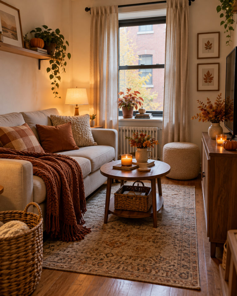 25 Cozy Fall Living Room Ideas for a Warm Home