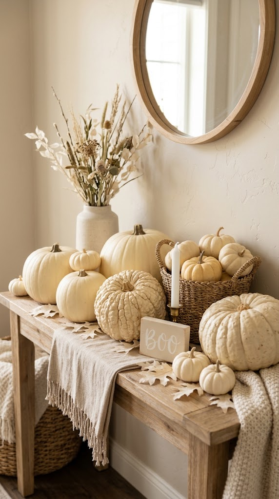21 Neutral Halloween Decor Ideas for a Chic Home 2 21 Neutral Halloween Decor Ideas for a Chic Home