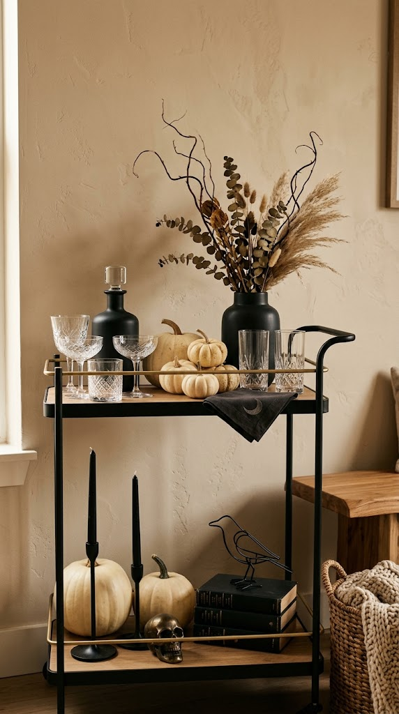 21 Neutral Halloween Decor Ideas for a Chic Home 17 21 Neutral Halloween Decor Ideas for a Chic Home