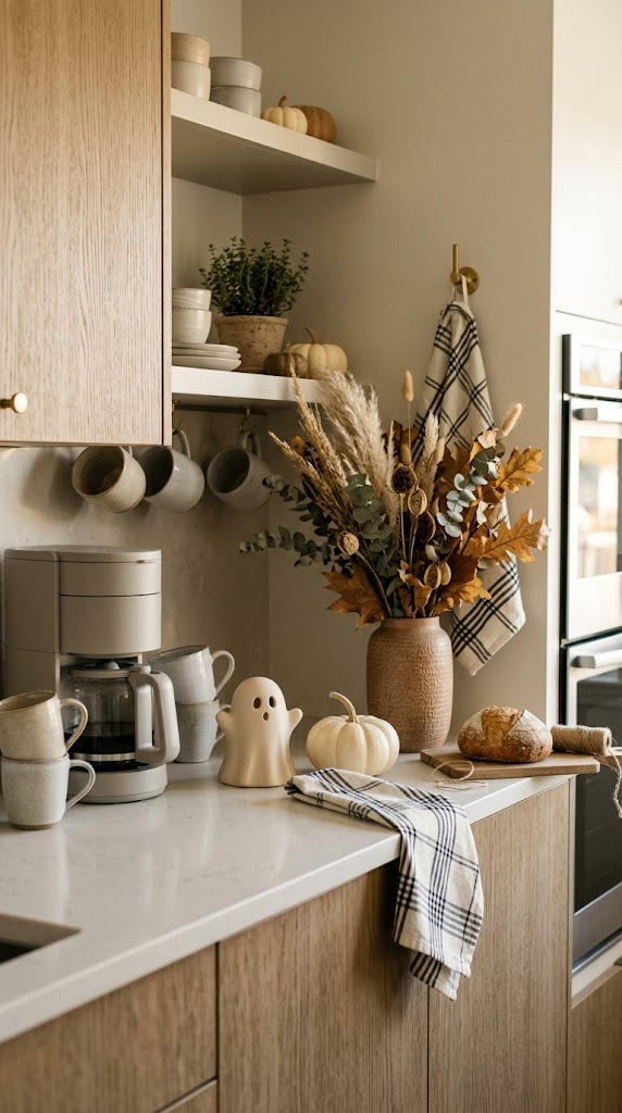 21 Neutral Halloween Decor Ideas for a Chic Home 18 21 Neutral Halloween Decor Ideas for a Chic Home