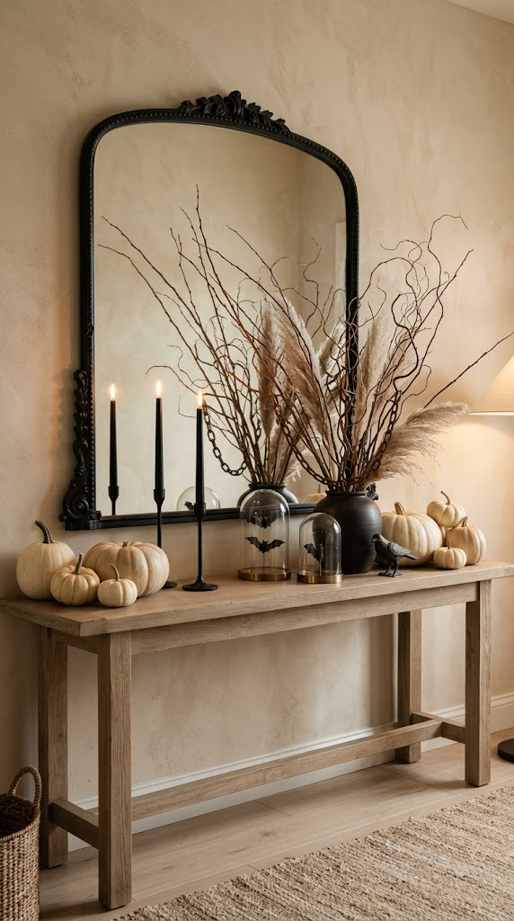 21 Neutral Halloween Decor Ideas for a Chic Home 19 21 Neutral Halloween Decor Ideas for a Chic Home