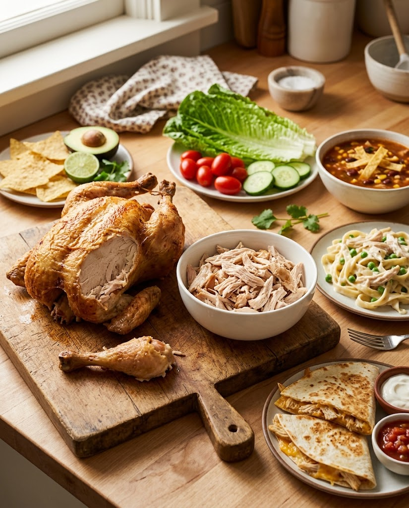 17 Easy Leftover Rotisserie Chicken Recipes