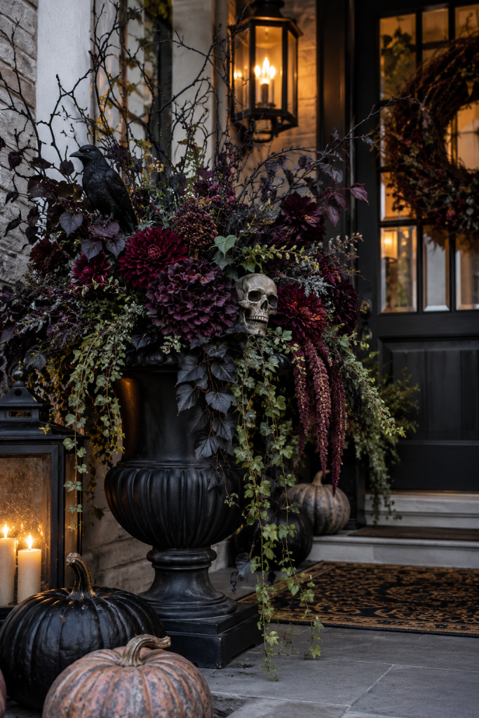 20 Spooky but Stylish Halloween Porch Ideas 6 20 Spooky but Stylish Halloween Porch Ideas