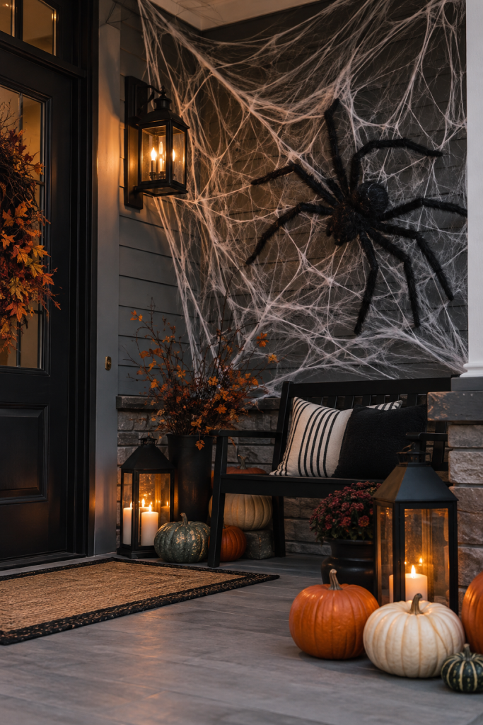 20 Spooky but Stylish Halloween Porch Ideas 8 20 Spooky but Stylish Halloween Porch Ideas