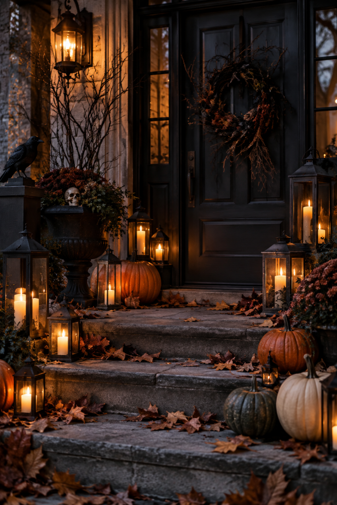 20 Spooky but Stylish Halloween Porch Ideas 10 20 Spooky but Stylish Halloween Porch Ideas