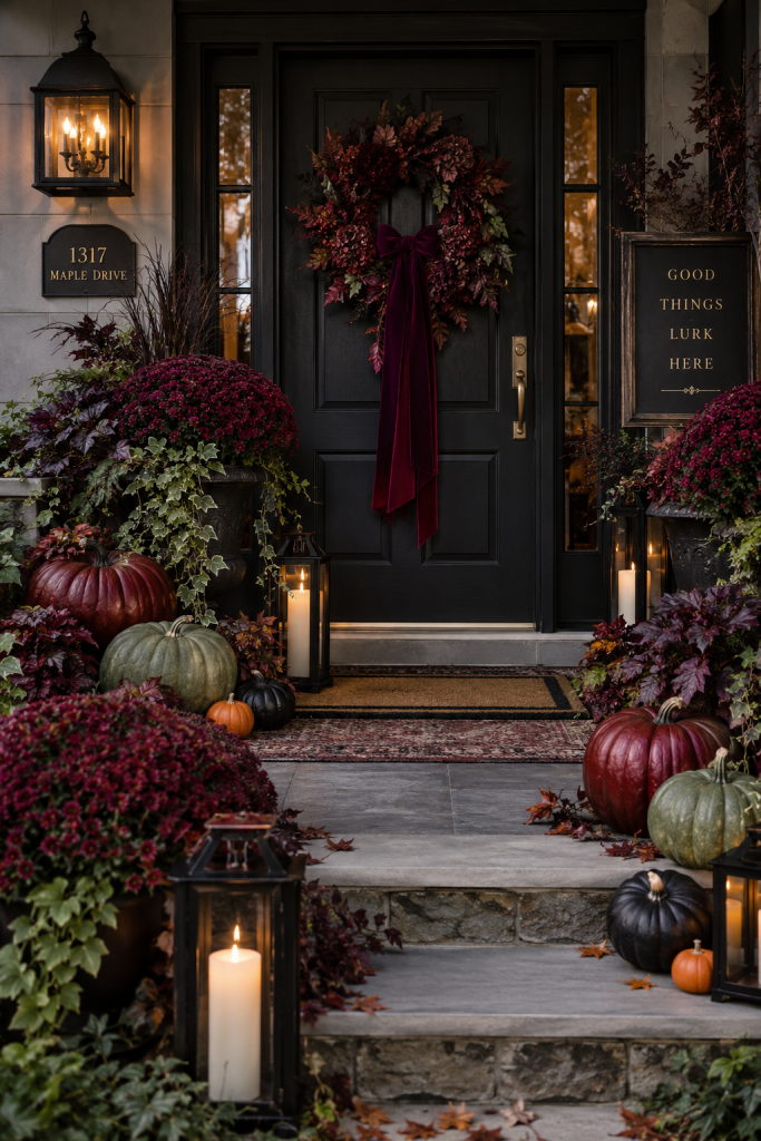 20 Spooky but Stylish Halloween Porch Ideas 14 20 Spooky but Stylish Halloween Porch Ideas