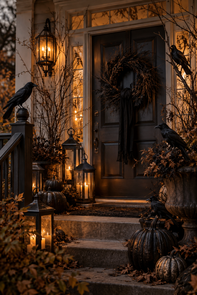 20 Spooky but Stylish Halloween Porch Ideas 15 20 Spooky but Stylish Halloween Porch Ideas