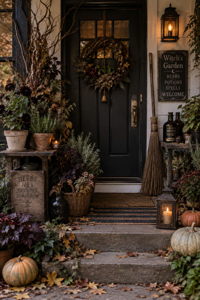 20 Spooky but Stylish Halloween Porch Ideas 18 20 Spooky but Stylish Halloween Porch Ideas