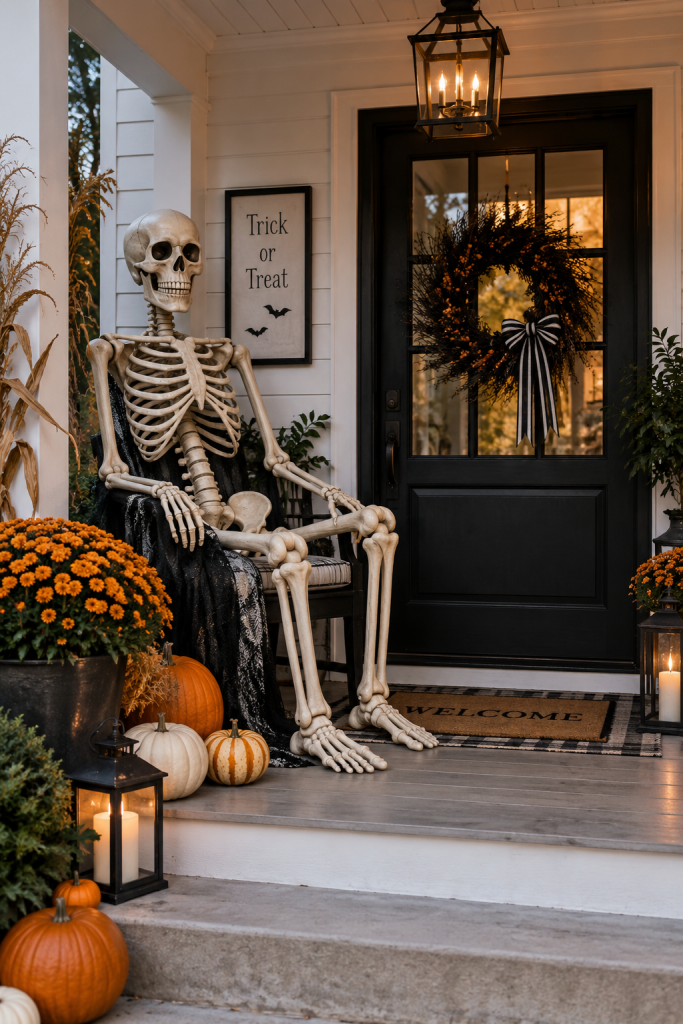 20 Spooky but Stylish Halloween Porch Ideas 19 20 Spooky but Stylish Halloween Porch Ideas