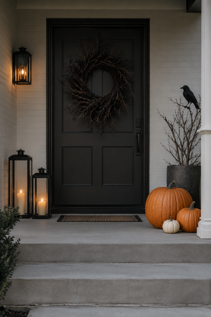 20 Spooky but Stylish Halloween Porch Ideas 21 20 Spooky but Stylish Halloween Porch Ideas