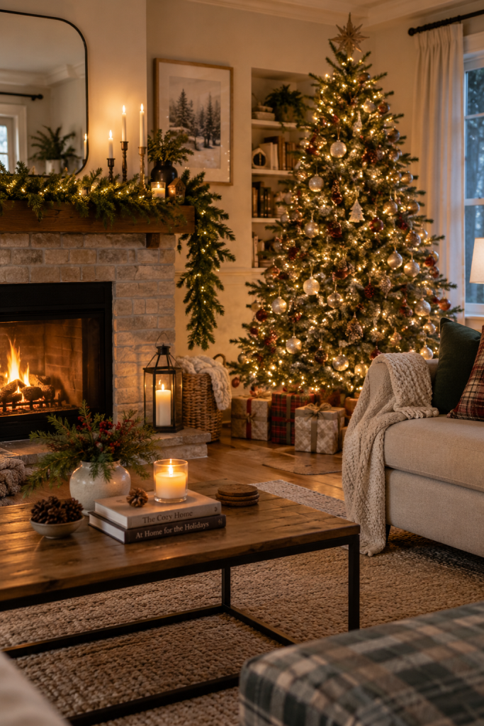 25 Cozy Christmas Decorating Ideas for a Warm Home