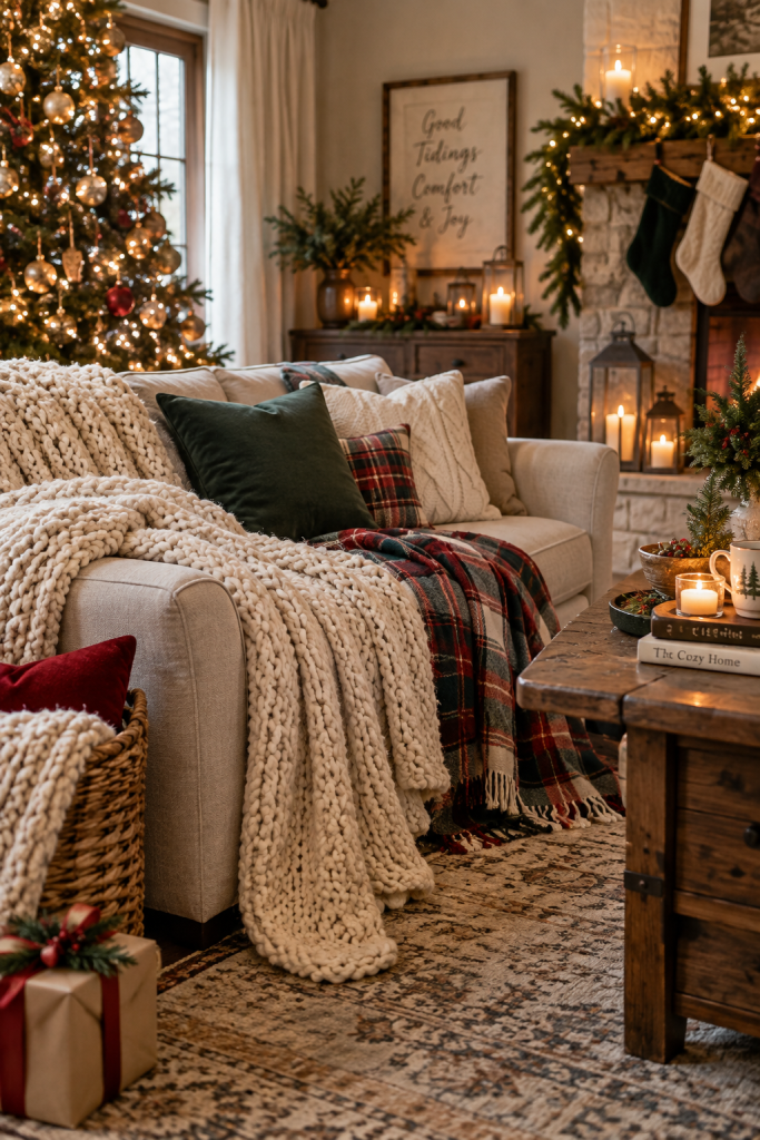 25 Cozy Christmas Decorating Ideas for a Warm Home