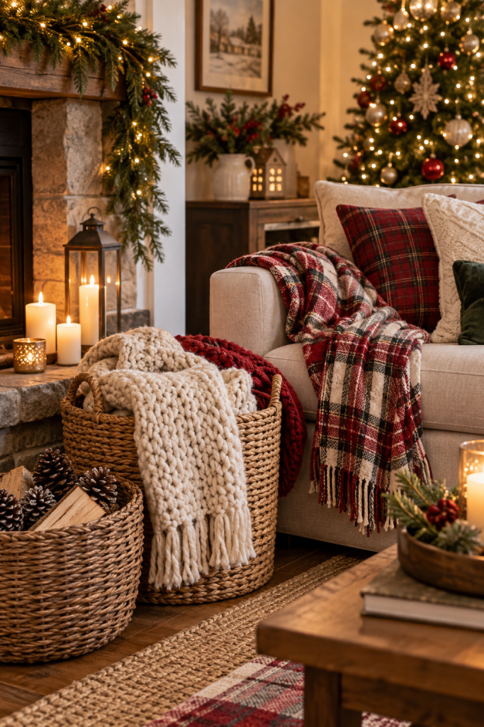 25 Cozy Christmas Decorating Ideas for a Warm Home
