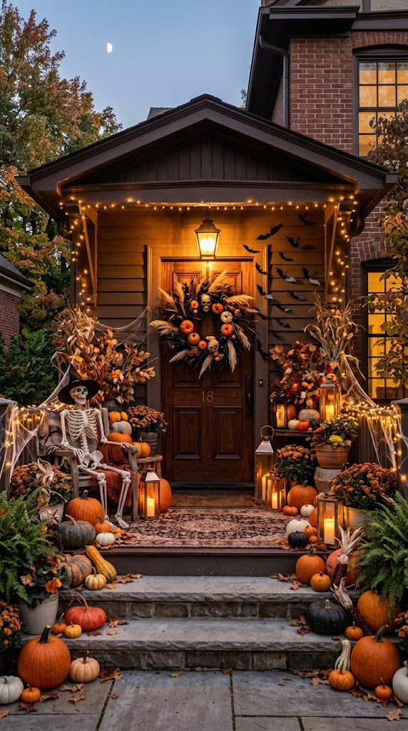 25 Halloween Front Door Ideas for a Spooky Welcome