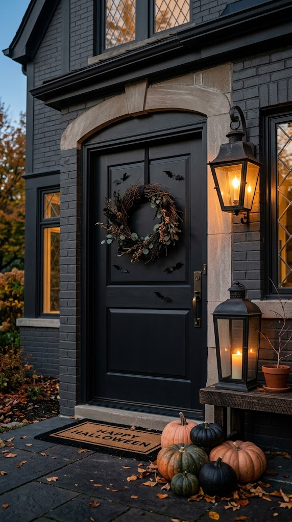 25 Halloween Front Door Ideas for a Spooky Welcome