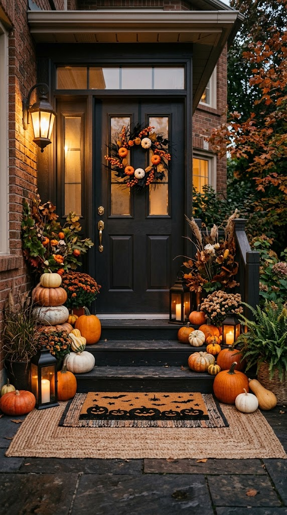 25 Halloween Front Door Ideas for a Spooky Welcome